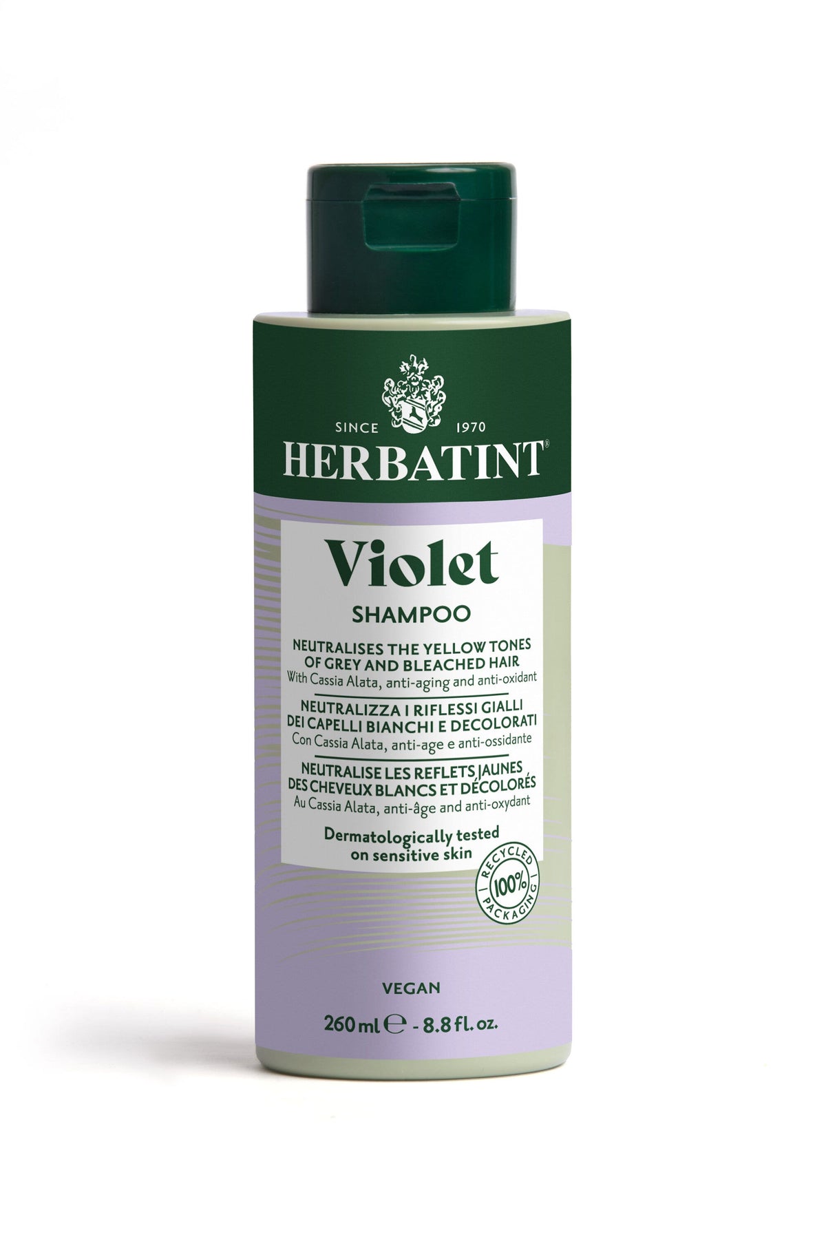 Herbatint violet shampoo 260ml