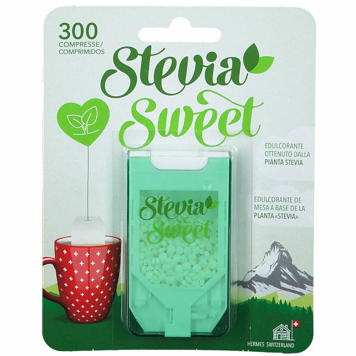 Hermesetas stevia 300 compresse