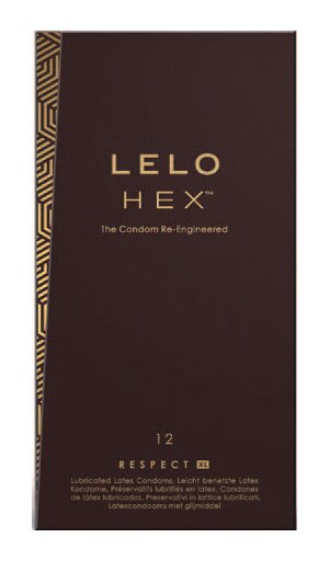 Hex preservativi respect lelo 12 pezzi
