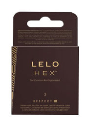 Hex preservativi respect lelo 3 pezzi