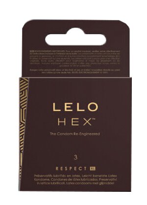 Hex preservativi respect lelo 3 pezzi