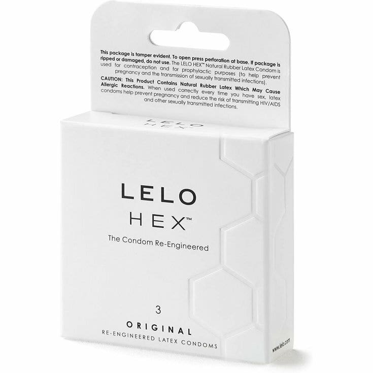 Hex preservativo original 3 pezzi