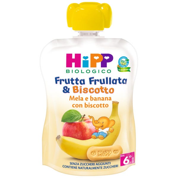 Hipp bio frutta frull&bisc ban