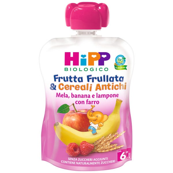 Hipp bio frutta frull&cer mela