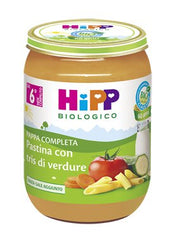 Hipp bio hipp bio pappa pronta pastiglie tris di verdure 190 g