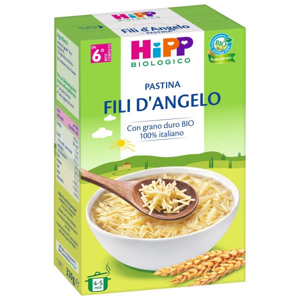 Hipp bio pastina fili d'an320g