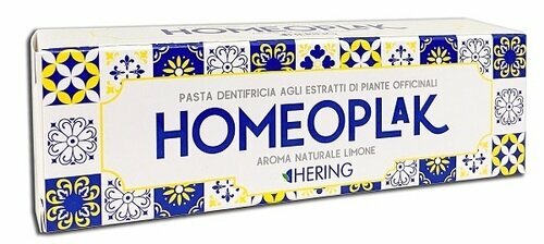 Homeoplak dentifricio limone 75ml