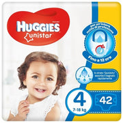 Huggies unistar grande 4 42 pezzi