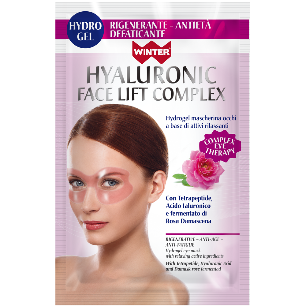 Hyaluronic face lift eye ther