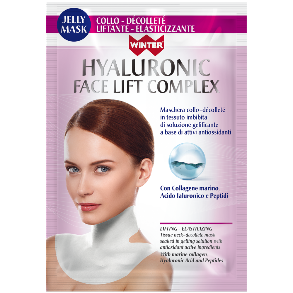 Hyaluronic face lift mas collo