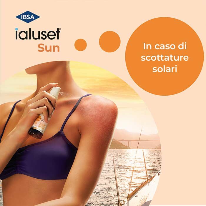 Ialuset Sun Spray Trattamento Scottature Solari 100 ml