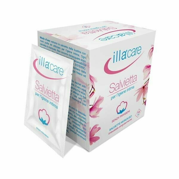Illa care salvietta intima 14 pezzi