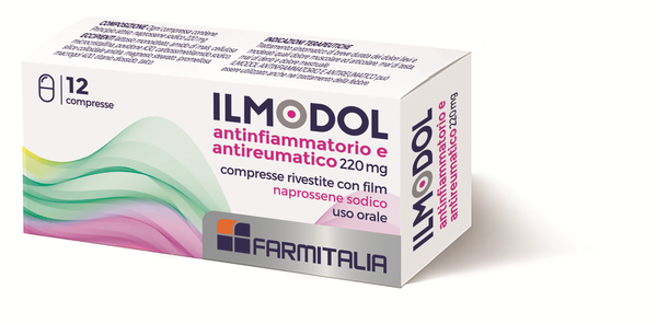 Ilmodol 220 mg Antinfiammatorio Antireumatico 12 compresse rivestite