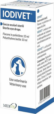 Iodivet Gocce Oculari Sterili Per Cani 10ml