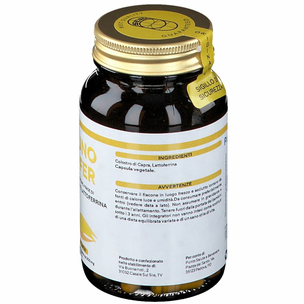 Immuno collirio fer colostro c60cps