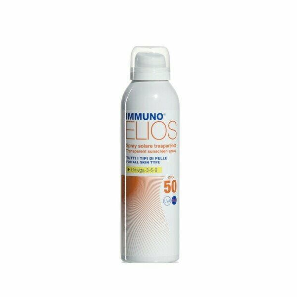Immuno elios spray solare trasparente spf 50 150 ml