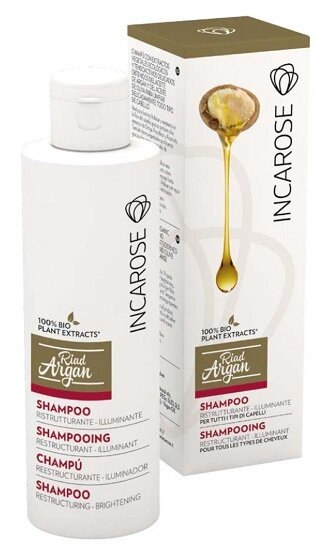 Incarose riad argan shampoo 200 ml