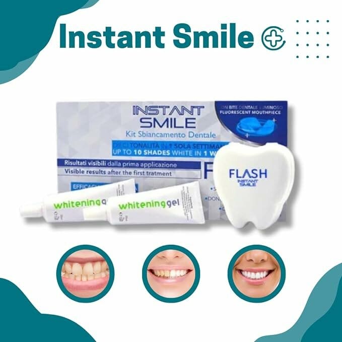 Insmile instant smile kit sbiancamento dentale