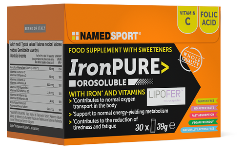 Ironpure orosoluble 30 bustine