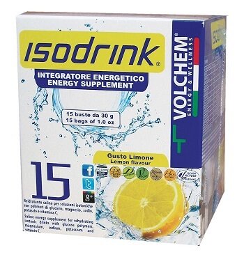Isodrink polvere limone 15 bustine