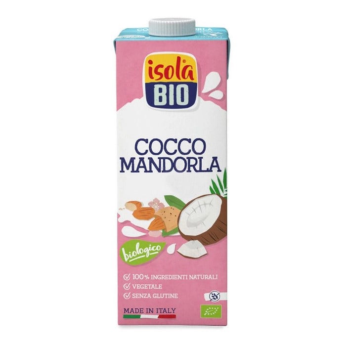 Isola bio bevanda mand/cocco1l