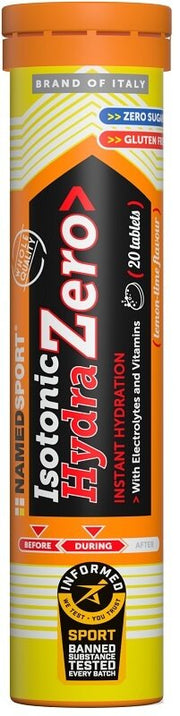 Isotonic hydra zero lemon 20 tablets