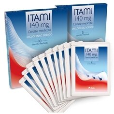 Itami 140 mg dolori articolari 5 cerotti medicati