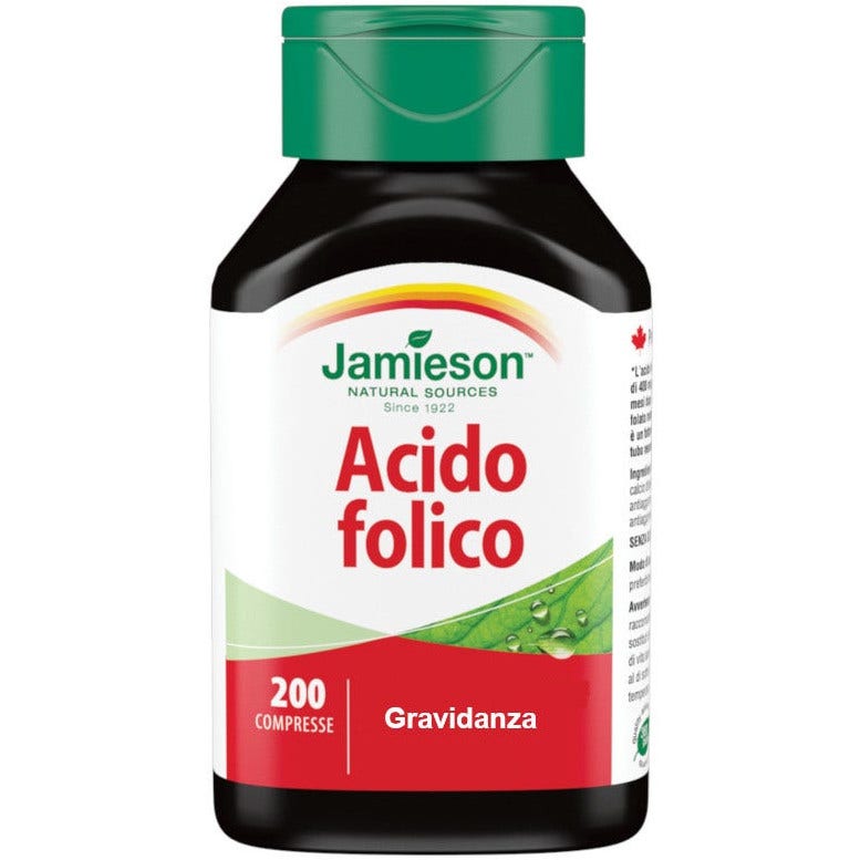 Jamieson acido folico 200 compresse