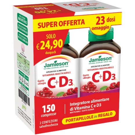 Jamieson duopack vitamina c+d