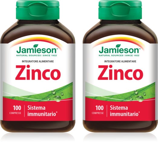 Jamieson duopack zinco 200 compresse