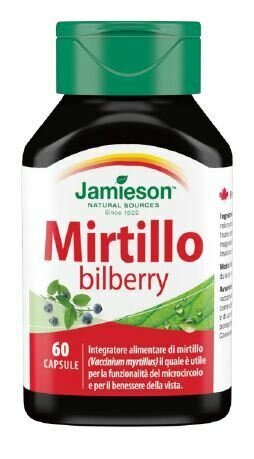 Jamieson mirtillo bilberry 60 capsule