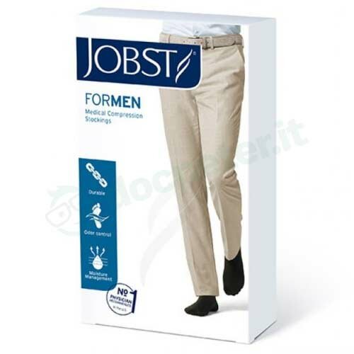 Jobst for men 15-20 mmhg gambaletto bordeaux taglia 3