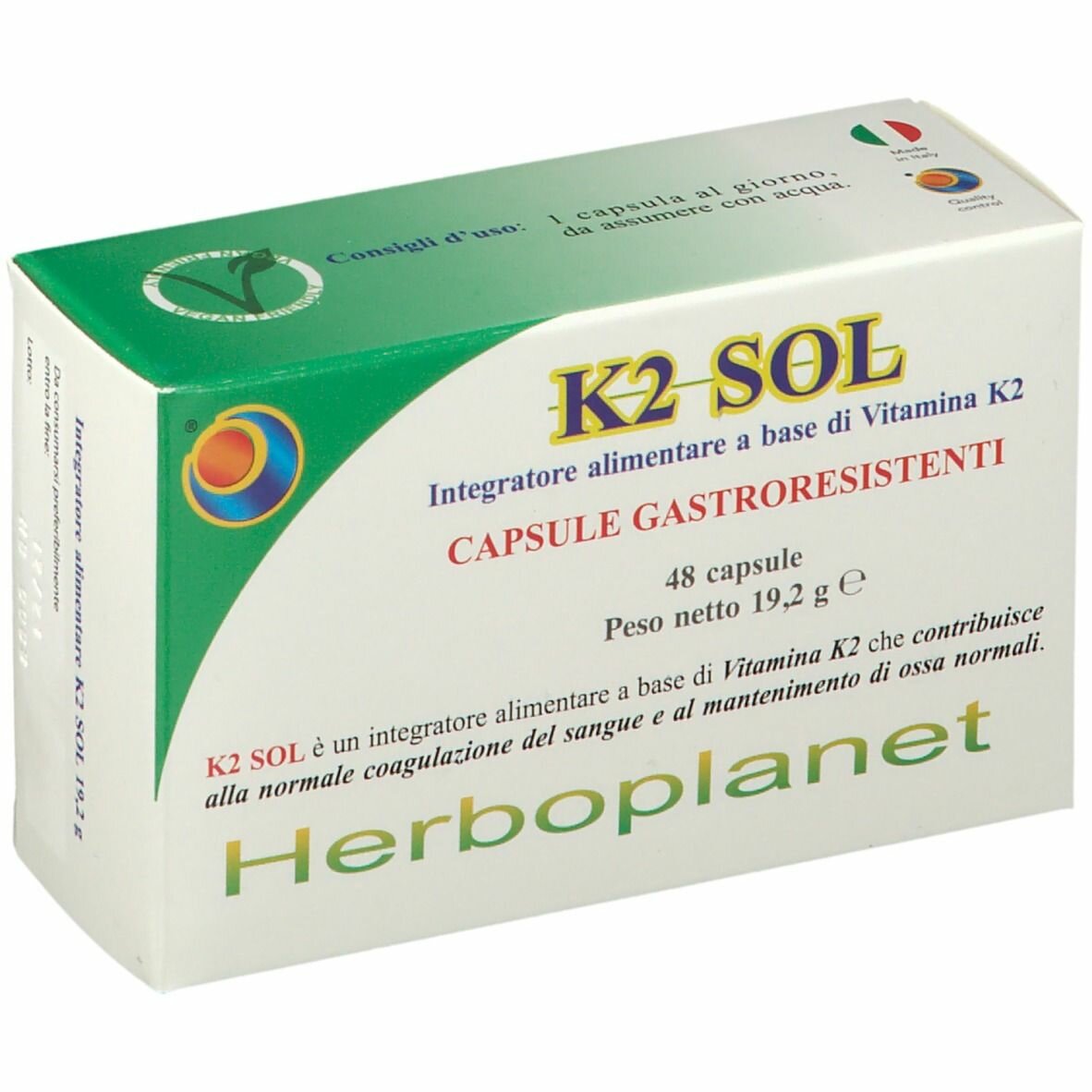 K2 sol 48 capsule