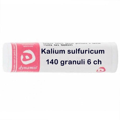 Kalium sulfuricum dynamis 140 granuli 6 ch Contenitore Multidose