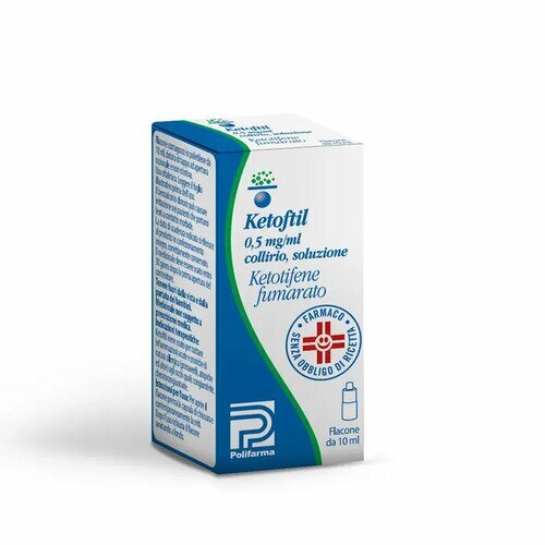 Ketoftil Collirio 0,05% Ketotifene Flacone 10 ml