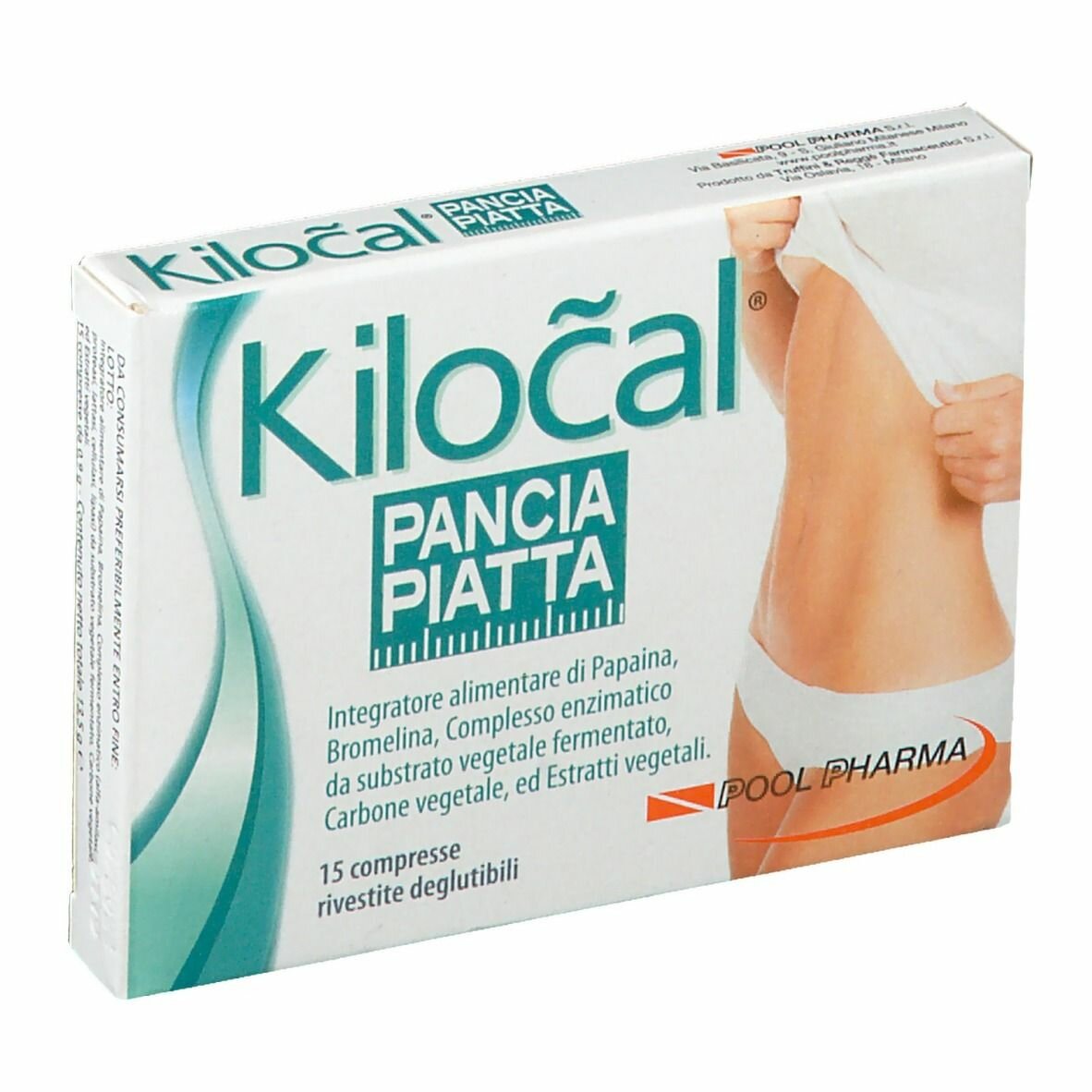 Kilocal pancia piatta 15 compresse