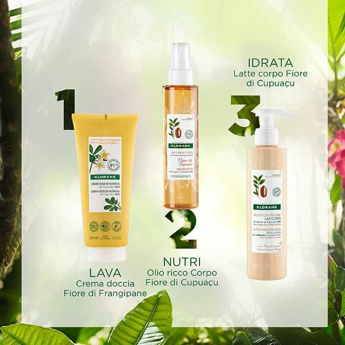 Klorane Crema Doccia Nutritiva al Cupuaçu Bio 200 ml