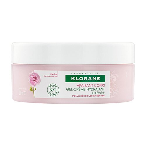 Klorane Gel-Crema Idratante alla Peonia Lenitivo Corpo 200 ml