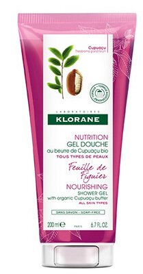 Klorane gel doccia foglie di fico 200 ml