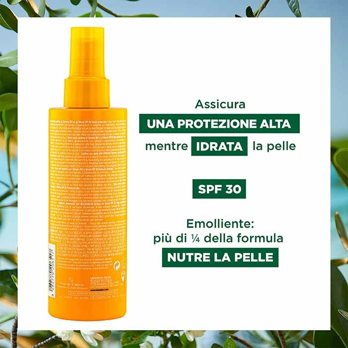 Klorane Polysianes Spray Solare Sublime Corpo SPF30 200 ml