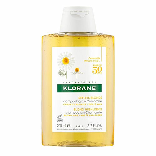 Klorane Shampoo alla Camomilla Illuminante Capelli Chiari 200 ml