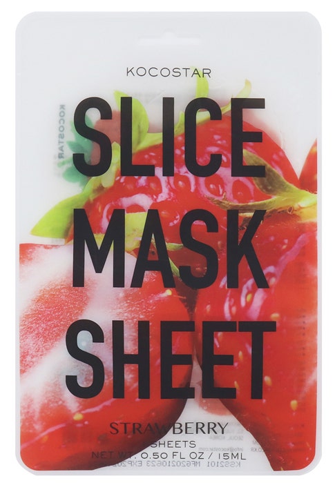 Kokostar strawberry slice mask
