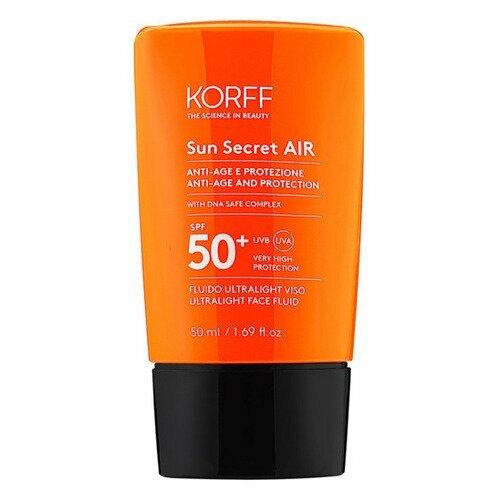 Korff Air Fluido Solare Viso SPF 50+ Antiage e Protezione 40 ml