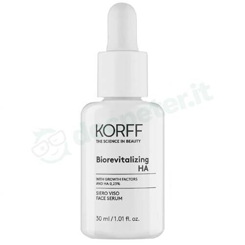 Korff Biorevitalizing HA Siero Viso flacone da 30 ml