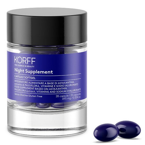 Korff Night Supplement Integratore Antiossidante 28 capsule softgel