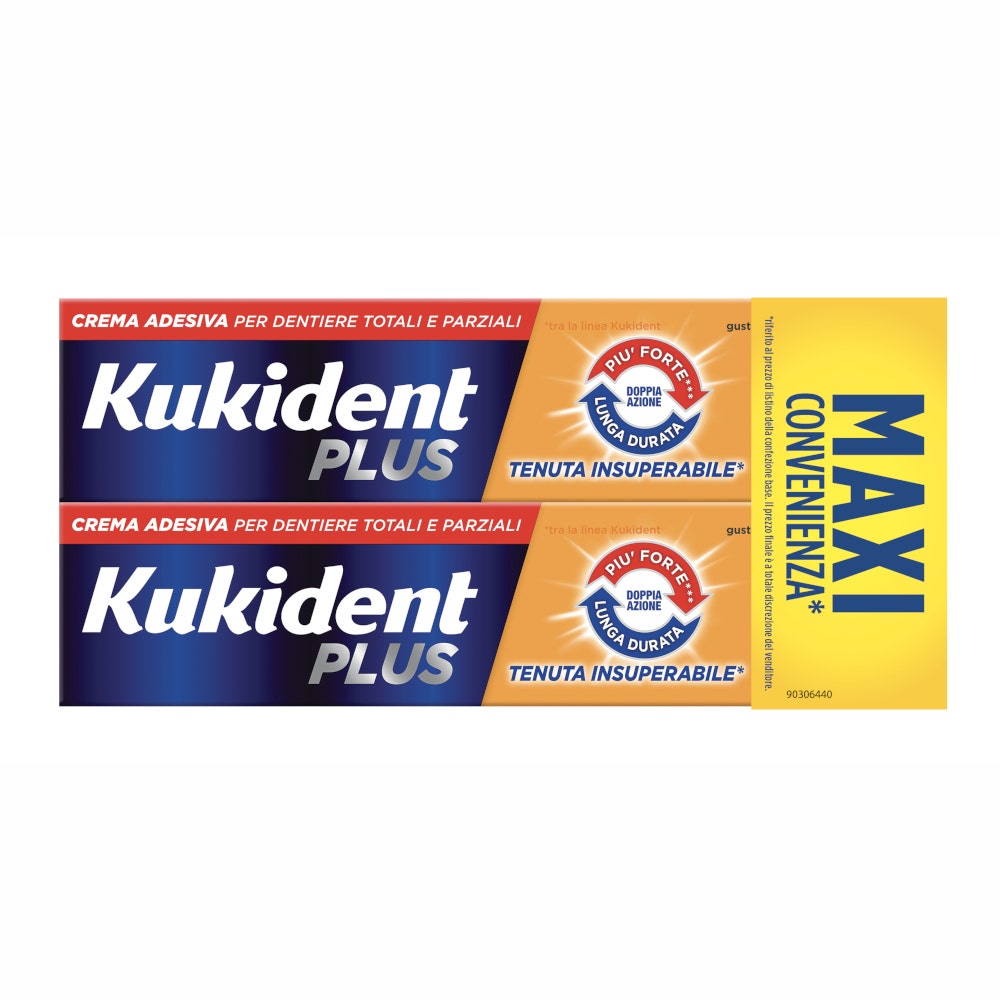 Kukident plus doppia az 2x65g