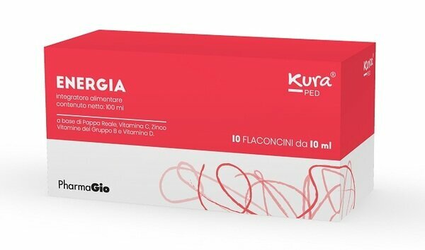 Kura ped energia 10flx10ml