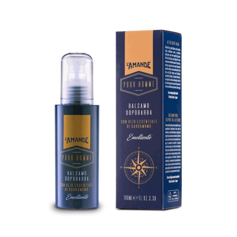 L'amande homme balsamo s/alc100ml