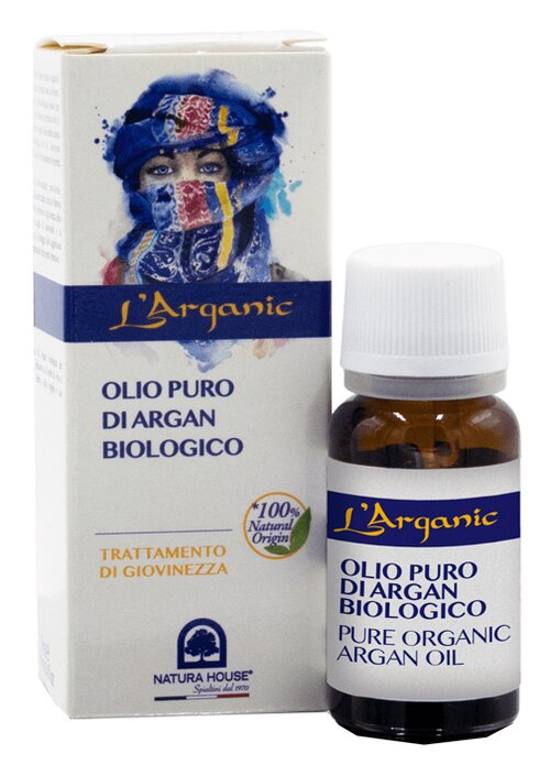 L'arganic olio argan puro biologico mini 10 ml