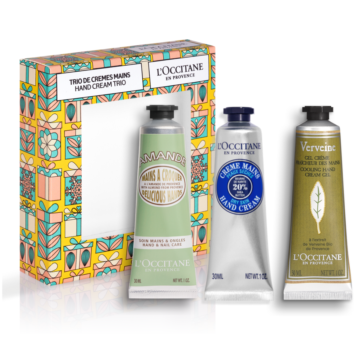 L' occitane trio creme mani best